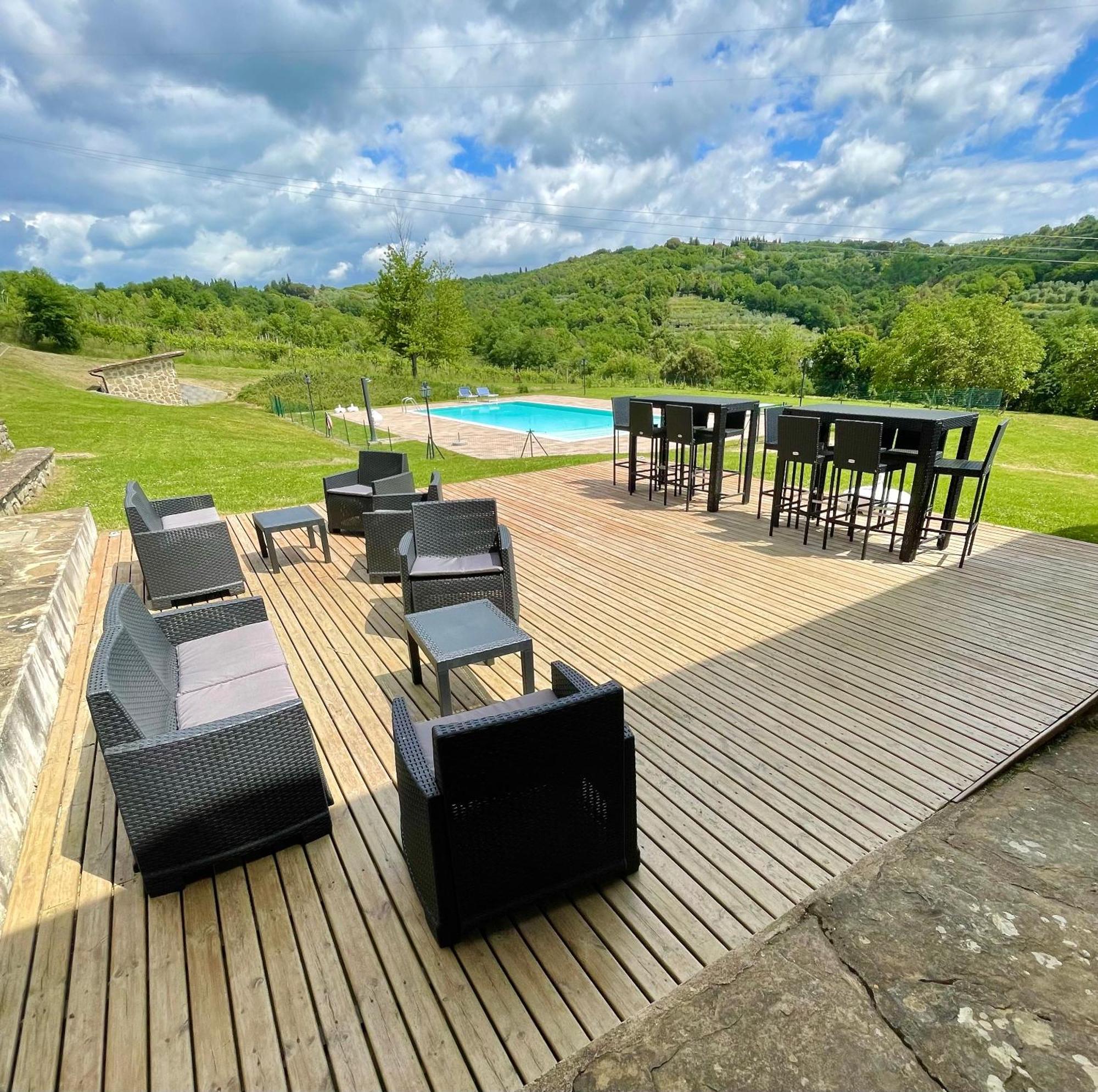 Agriturismo I Poggilunghi Чивителла-ин-Валь-ди-Кьяна Экстерьер фото
