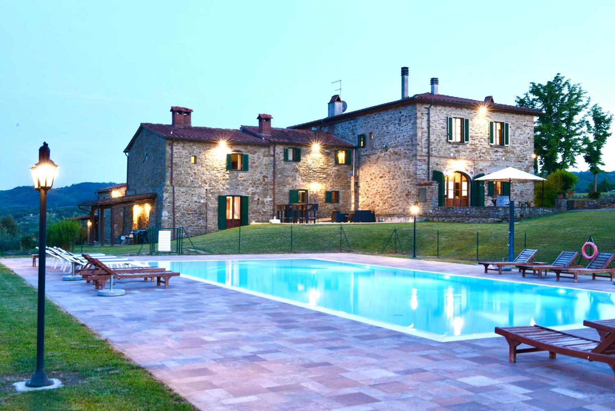 Agriturismo I Poggilunghi Чивителла-ин-Валь-ди-Кьяна Экстерьер фото