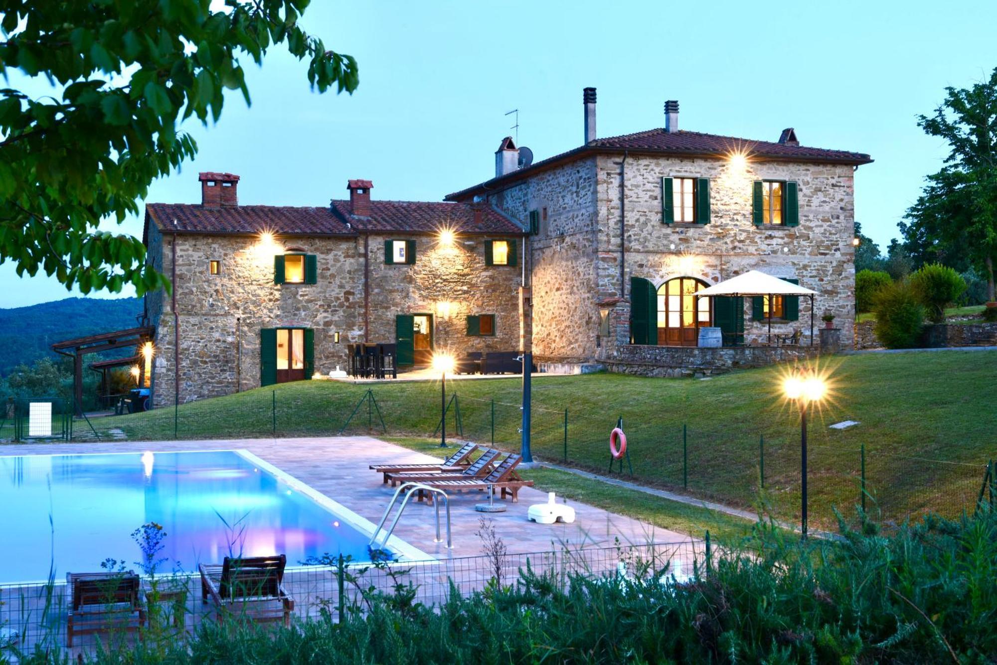 Agriturismo I Poggilunghi Чивителла-ин-Валь-ди-Кьяна Экстерьер фото